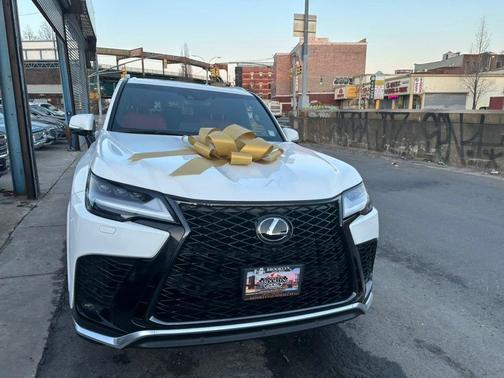 Ultra White 2023 Lexus LX 600 F SPORT