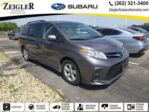 Predawn Gray Mica 2020 Toyota Sienna LE