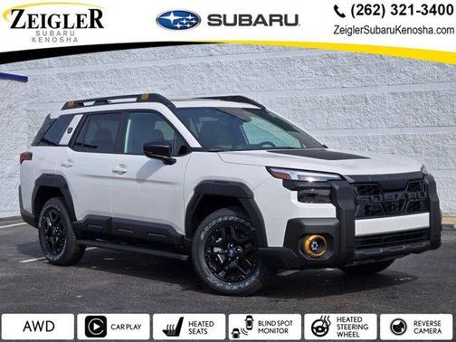 Crystal White Pearl 2026 Subaru Outback Wilderness
