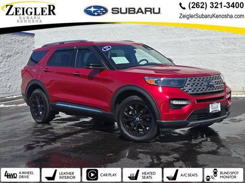 RAPID RED MET TINTED CC 2021 Ford Explorer Limited