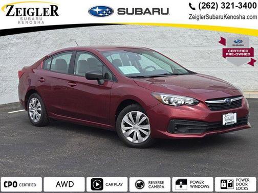 Crimson Red Pearl 2023 Subaru Impreza Base