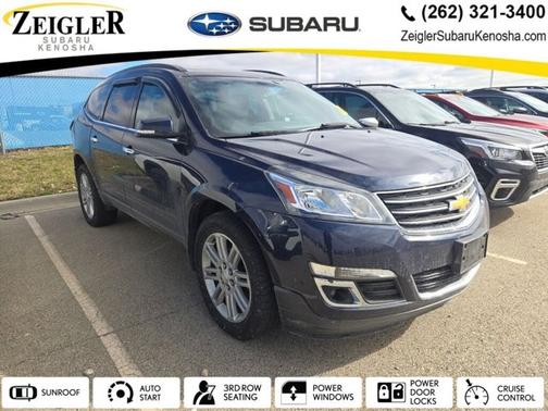 Blue Velvet Metallic 2015 Chevrolet Traverse 1LT