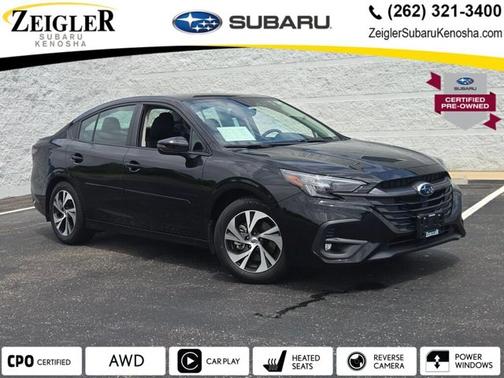 Crystal Black Silica 2025 Subaru Legacy Premium