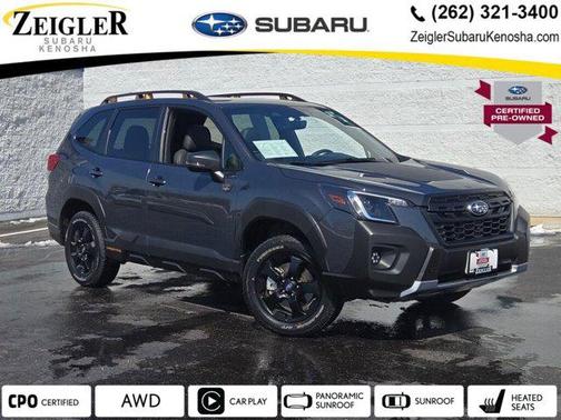 Magnetite Gray Metallic 2025 Subaru Forester Wilderness