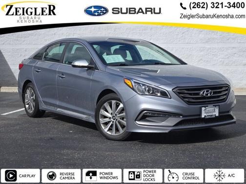 Shale Gray Metallic 2016 Hyundai SONATA Sport