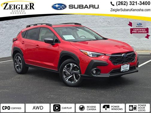 Pure Red 2025 Subaru Crosstrek Premium