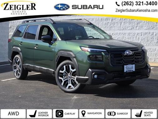 Deep Emerald Green Pearl 2026 Subaru Outback Touring XT