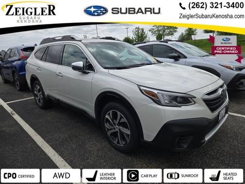Crystal White Pearl 2022 Subaru Outback Touring XT
