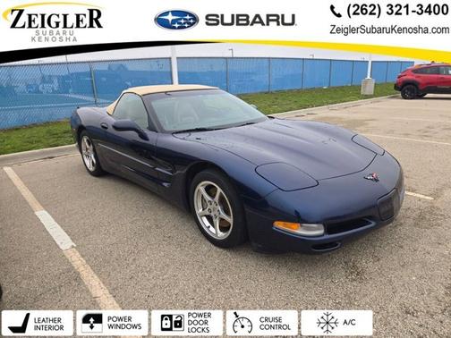 Navy Blue Metallic 2001 Chevrolet Corvette Base