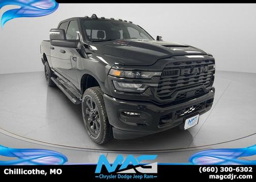 Diamond Black Crystal Pearlcoat 2026 RAM 2500 Black Express Crew Cab 4x4 6'4' Box