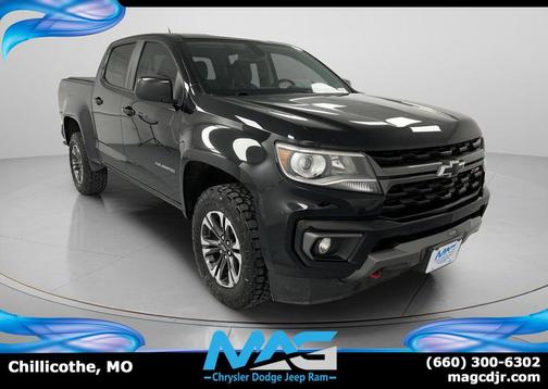 Black 2021 Chevrolet Colorado Z71