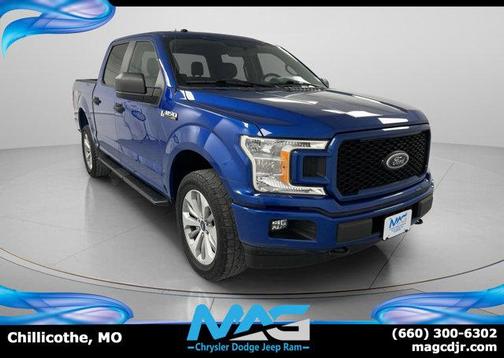 Blue 2018 Ford F-150 XL