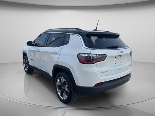 White Clearcoat 2018 Jeep Compass Limited