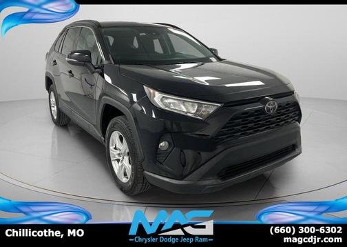 Midnight Black Metallic 2021 Toyota RAV4 XLE
