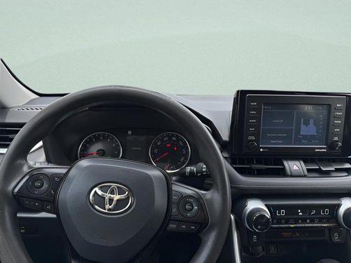 Midnight Black Metallic 2021 Toyota RAV4 XLE