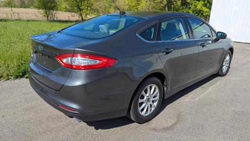 Gray 2016 Ford Fusion S