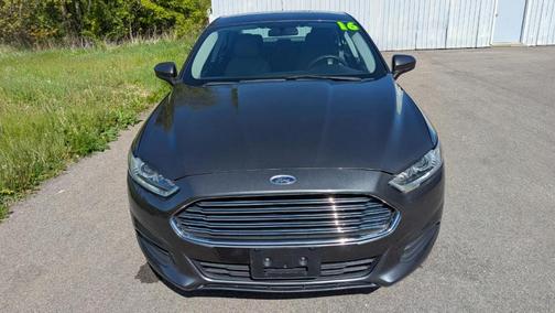 Gray 2016 Ford Fusion S