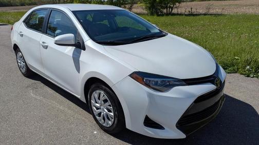 White 2017 Toyota Corolla L