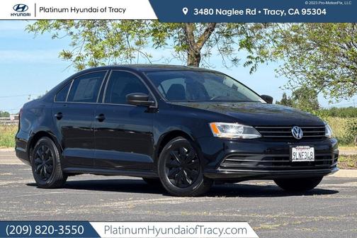 Black Uni 2016 Volkswagen Jetta 1.4T S