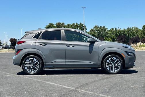 Gray 2023 Hyundai KONA EV Limited
