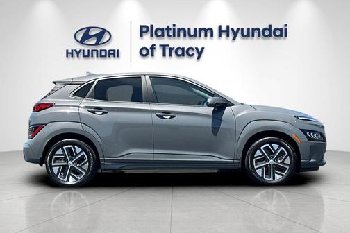 Gray 2023 Hyundai KONA EV Limited