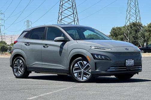 Gray 2023 Hyundai KONA EV Limited