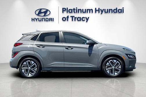 Gray 2023 Hyundai KONA EV Limited