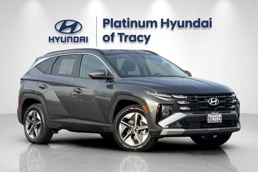 Amazon Gray 2025 Hyundai TUCSON Hybrid SEL Convenience