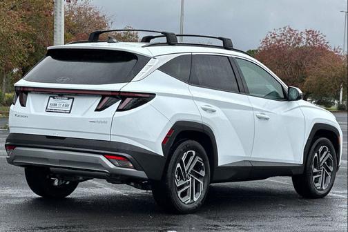 Creamy White Pearl 2026 Hyundai TUCSON Hybrid Limited