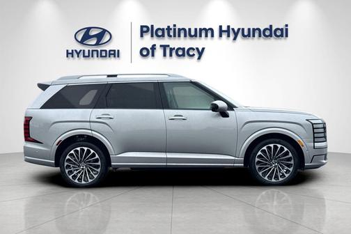 Typhoon Silver Metallic 2026 Hyundai Palisade Hybrid Calligraphy
