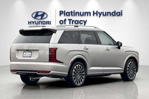 Typhoon Silver Metallic 2026 Hyundai Palisade Hybrid Calligraphy