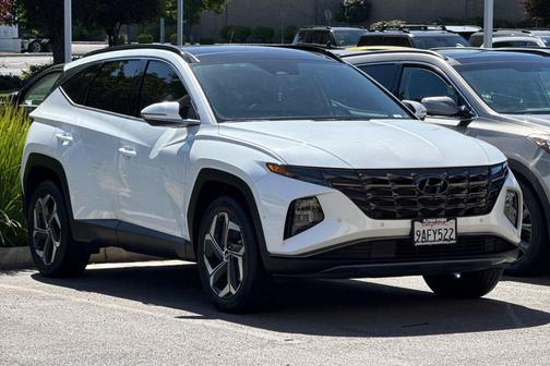 Quartz White 2022 Hyundai TUCSON Limited