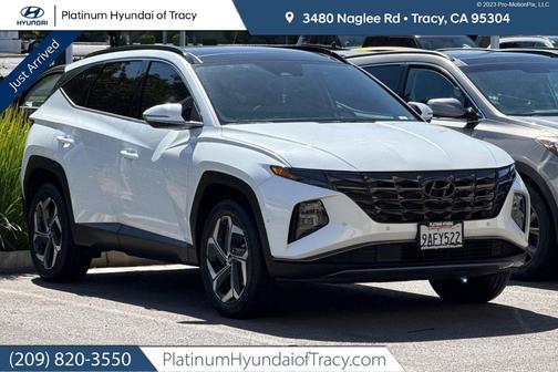 Quartz White 2022 Hyundai TUCSON Limited