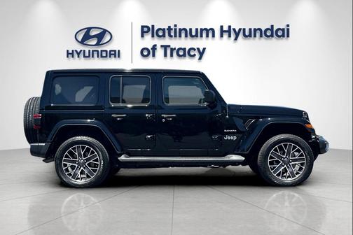 Black Clearcoat 2023 Jeep Wrangler 4xe Sahara