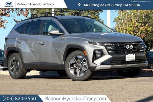 Shimmering Silver 2026 Hyundai TUCSON SEL