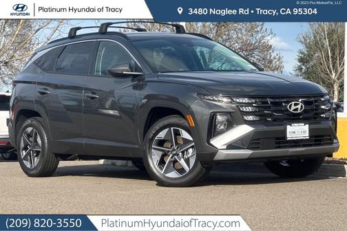 Amazon Gray 2026 Hyundai TUCSON Hybrid SEL