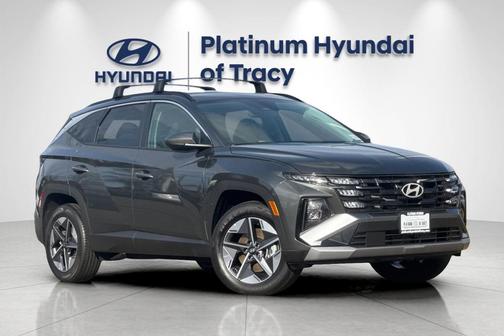 Amazon Gray 2026 Hyundai TUCSON Hybrid SEL