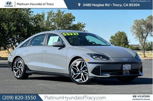 Blue 2023 Hyundai IONIQ 6 SEL