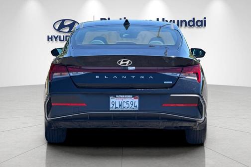 Abyss Black 2024 Hyundai ELANTRA HEV Blue