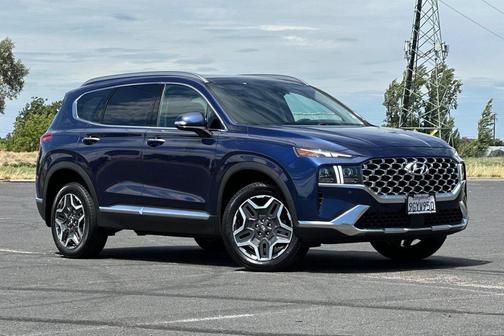 Blue 2023 Hyundai SANTA FE Limited