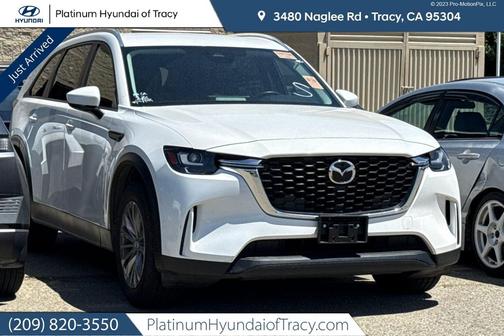Rhodium White Premium 2024 Mazda CX-90 3.3 Turbo Select