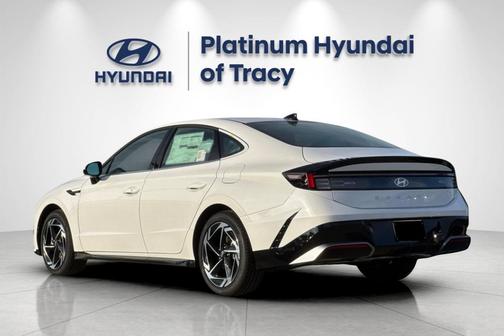 Serenity White 2026 Hyundai SONATA SEL