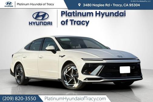 Serenity White 2026 Hyundai SONATA SEL