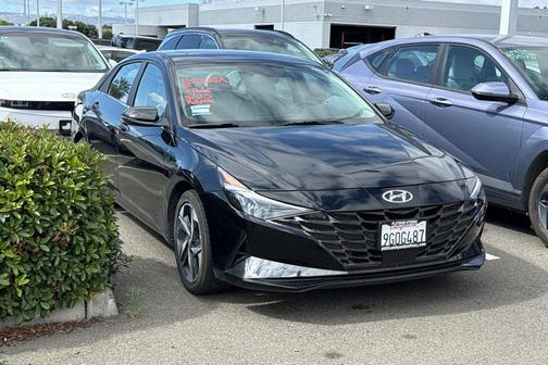 Onyx Black 2023 Hyundai ELANTRA HEV Limited