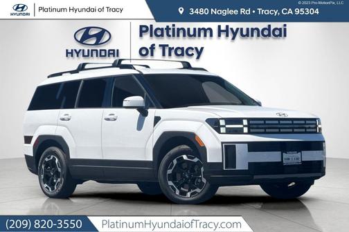 Serenity White 2026 Hyundai SANTA FE SEL 2.4