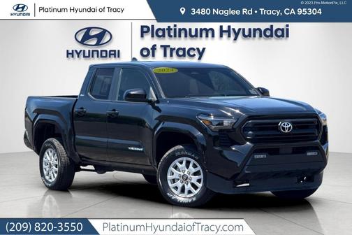 Black 2024 Toyota Tacoma SR5
