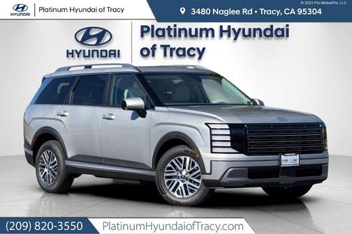 Typhoon Silver Metallic 2026 Hyundai PALISADE SEL 7P