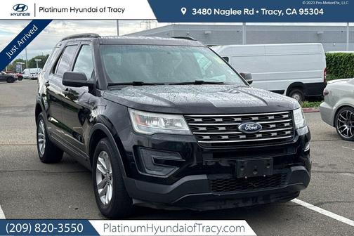 Shadow Black 2017 Ford Explorer Base