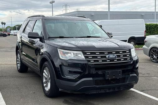 Shadow Black 2017 Ford Explorer Base