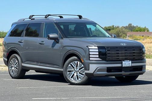 Ecotronic Gray Pearl 2026 Hyundai Palisade Hybrid SEL 8P